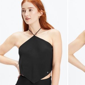 BRAND NEW NEVER WORN - Fabletics scarf halter top